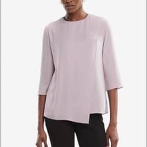 MM. Lafleur Light Purple 3/4 Sleeve Blouse